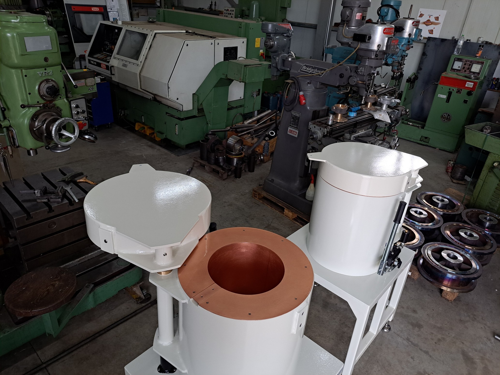teleDOS Nuclear Tech - Machine Shop for the Production of Radiation Protection Shields etc Customized Nuclear Tech Equipment